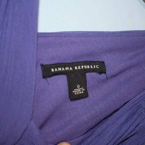 Banana Repulic Mid Length Sleeveless Navy-Blue Dress - Picture 14 of 15